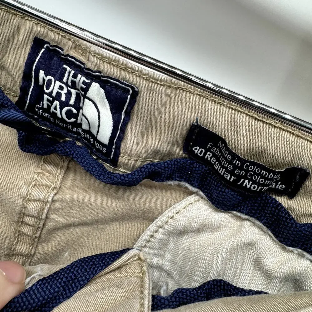The North Face Shorts Mens 40‎ (38x9 ACTUAL) Khaki Tan Chino Outdoor